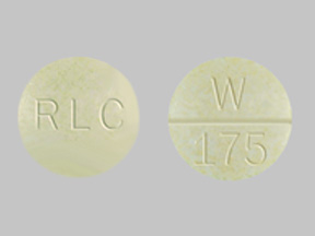 Westhroid 113.75 mg (1 ¾ grain) RLC W 175