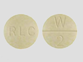 Westhroid 130 mg (2 grain) RLC W 2