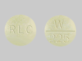 Pill RLC W 225 Yellow Round is Westhroid