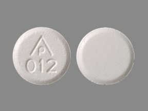 Pill AP 012 White Round is Acetaminophen