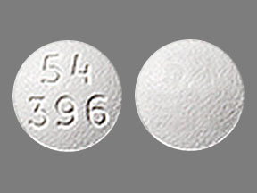 Pill 54 396 White Round is Eszopiclone