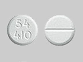 Pill Imprint 54 410 (Levorphanol Tartrate 2 mg)