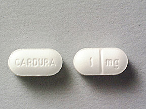 Cardura 1 mg CARDURA 1 mg