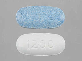 Pill Mucinex 1200 Blue Oval is Mucinex Maximum Strength