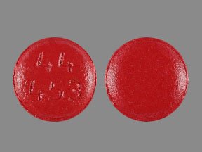Pill 44 453 Red Round is Phenylephrine Hydrochloride
