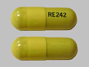 Pill RE242 is RE DualVit Plus multiple vitamins with minerals