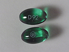 Pill Imprint D 92 W (Drisdol 50000 units)
