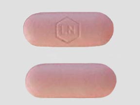 Pill LN Pink Capsule/Oblong is Oforta
