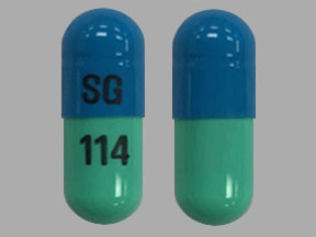 Fluoxetine hydrochloride 20 mg SG 114