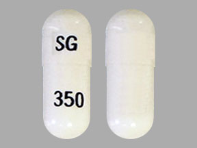 Pille SG 350 er Pregabalin 25 mg