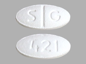 Fluoxetine hydrochloride 20 mg SG 421