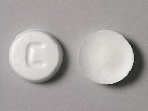 Pill C White Round is Claritin reditabs