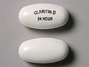 Claritin-D 24 hour 10 mg / 240 mg CLARITIN D 24 HOUR