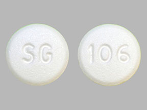 Metformin hydrochloride 850 mg SG 106