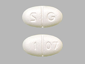 Metformin hydrochloride 1000 mg S G 1 07