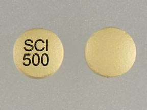 Pill SCI 500 White Round is Sular