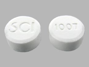 Sodium fluoride (chewable) 1.1 mg (equiv. fluoride 0.5 mg) SCI 1007