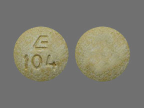 Lisinopril 40 mg E 104