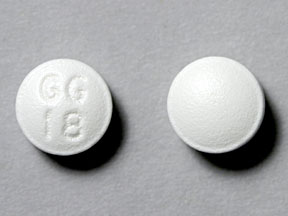 Pill GG 18 White Round is Perphenazine