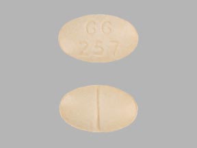 Gg 257 Pill Orange Elliptical Oval 9 00mm Drugs Com Pill Identifier