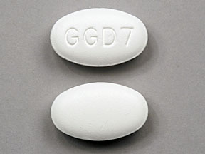 Pill GGD7 White Oval is Azithromycin Monohydrate