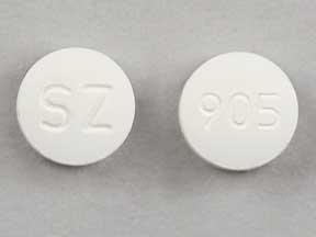 Pill SZ 905 White Round is Cetirizine Hydrochloride