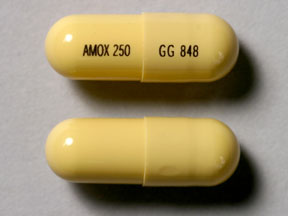 Amoxicillin 250 mg GG 848 AMOX 250