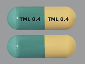 Tamsulosin hydrochloride 0.4 mg TML 0.4 TML 0.4