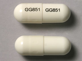 Ampicillin trihydrate 500 mg GG 851 GG 851