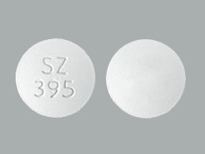Pill SZ 395 White Round is Ribavirin
