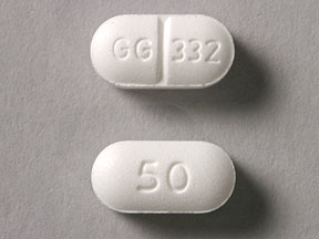 Pill GG 332 50 White Capsule-shape is Levothyroxine Sodium
