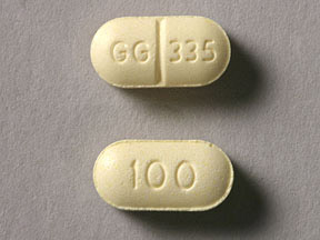 Pill GG 335 100 Yellow Elliptical/Oval is Levo-T