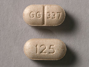 Pill GG 337 125 Beige Capsule/Oblong is Levothyroxine Sodium