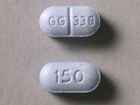 Pill GG 338 150 Blue Oval is Levothyroxine Sodium