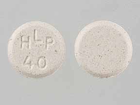 Pravastatin sodium 40 mg HLP 40