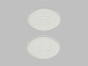 Pill SZ 178 White Elliptical/Oval is Pramipexole Dihydrochloride