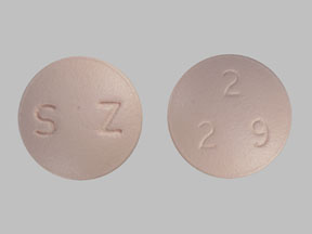 Zolpidem tartrate extended release 12.5 mg S Z 2 2 9