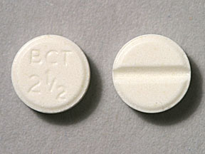 La pilule BCT 2 1/2 est du mésylate de bromocriptine 2,5 mg