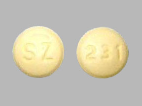 Quetiapine fumarate 100 mg SZ 231