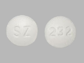 Quetiapine fumarate 200 mg SZ 232