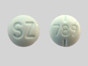 Pill SZ 789 Green Round is Methylphenidate Hydrochloride