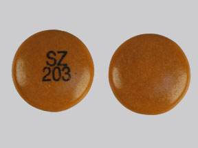Chlorpromazine hydrochloride 50 mg SZ 203