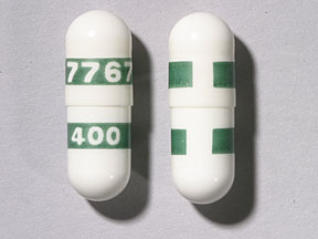 Pill 7767 400 White Capsule/Oblong is Celecoxib