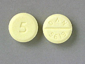 SMALL ROUND YELLOW VALIUM