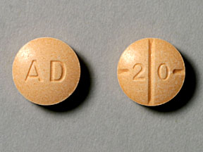 Adderall 20 mg AD 2 0