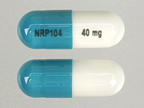 Vyvanse 40 mg NRP104 40 mg