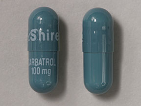 Pill Shire CARBATROL 100 mg Green Capsule/Oblong is Carbatrol