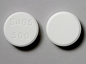 Lanthanum carbonate (chewable) 500 mg S405 500