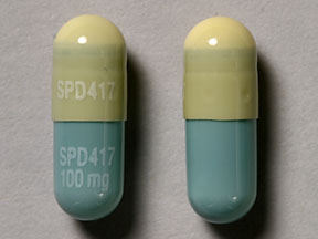 Pill SPD417 SPD417 100 mg is Equetro 100 mg