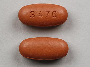 Pill S476 Red Oval is Mesalamine Delayed-Release